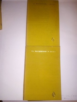 ALEXANDRU MACEDONSKI - OPERE I + II (POEZII) - EDITIE ADRIAN MARINO (1966) foto