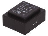 Transformator &Icirc;ncapsulat 0,6VA 230VAC 12V 50mA PCB