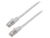 Patch cord F/UTP 6 litat CCA PVC gri 1m 26AWG, Lanberg
