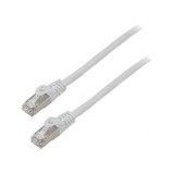 Patch cord F/UTP 6 litat CCA PVC gri 1m 26AWG
