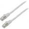 Cablul de rețea F/UTP 5e 10m 26AWG CCA PVC gri