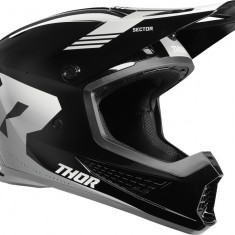 Casca cross/atv Thor Sector 2 Carve, culoare negru/alb, marime XL Cod Produs: MX_NEW 01108117PE