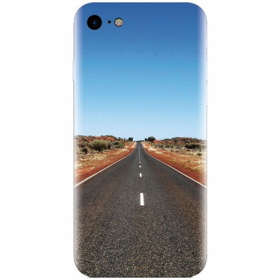 Husa silicon pentru Apple Iphone 7, Road To Future foto