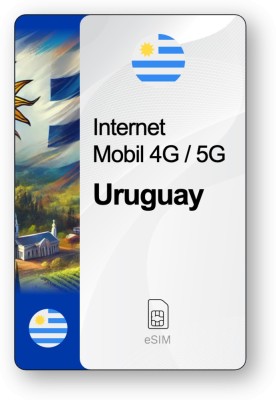 eSIM Internet Uruguay, valabil 15 zile, trafic Nelimitat foto