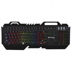 Tastatura Gaming FanTech Zexter K610 Metal, Iluminata RGB, USB, 8 taste... foto