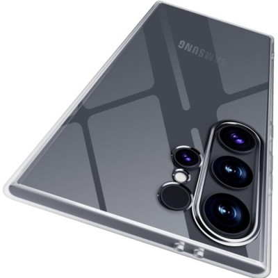 Husa pentru Samsung Galaxy S24 Ultra, rezistenta la socuri, subtire, transparenta, anti-zgarieturi, carcasa subtire din TPU foto