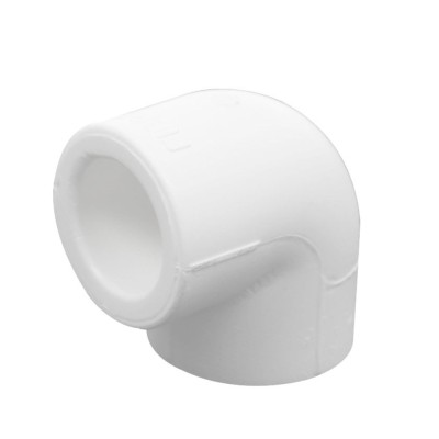 Cot PPR, 20 x 20 mm, alb, 90 grade foto