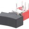 Comutator Rocker SPDT Negru 1A/250VAC 3A/28VDC