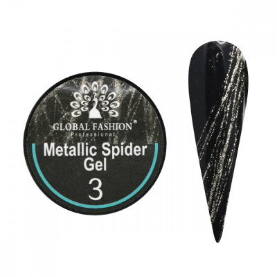 Spider Gel Glitter Shiny 5g, 03 foto