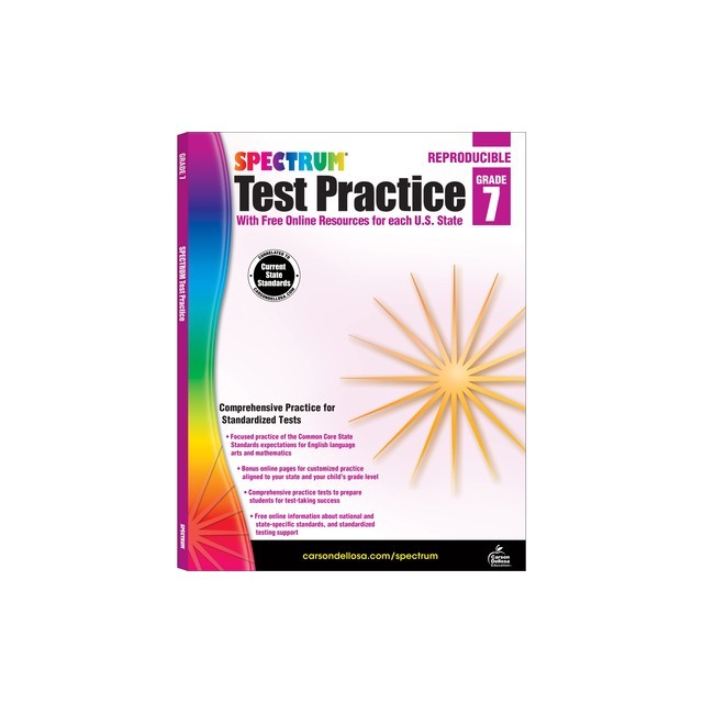 Spectrum Test Practice, Grade 7