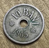 MNDRO01 Romania moneda 10 bani 1905