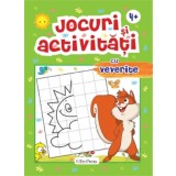Jocuri si activitati cu veverite - Autor Anonim - Editura Erc Press