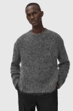 AllSaints pulover din amestec de l&acirc;nă MYLES culoarea gri, M050KD