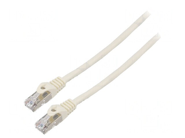 Cablu Patch F/UTP 6 litat CCA PVC alb 2m 26AWG 1buc.