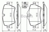 Set placute frana,frana disc MINI MINI PACEMAN (R61) (2012 - 2016) BOSCH 0 986 494 489