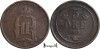 1875, 5 Ore - Oscar II ( small letters ) - Suedia, Europa
