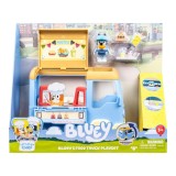 Set de joaca cu figurina, Bluey, Food Truck