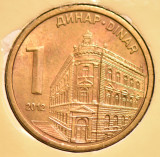 Monede 1, 2, 5, 20 dinari Serbia 2012, Europa