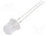 Dioda LED, 7,8mm, alb cald, 10000...12000mcd, 20mA, 2,9...3,6V, OPTOSUPPLY - OSMM428131A
