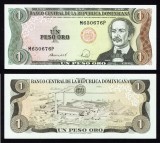 Republica Dominicana 1988 - 1 peso oro, UNC