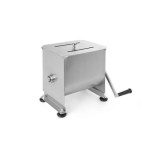 Cumpara ieftin Aparat Manual Profesional din Inox Pentru Mixare/Amestecare Carne Pentru Carnati, Capacitate 18 L, 7kg