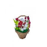 Cosulet cu flori si licheni (Multicolor)