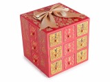 Cumpara ieftin Calendar Advent Craciun cm 14,5 x 14,5 x 13,5 H