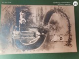 Felicitare Regalitate Romania , stampila JASSI .CARTE POSTALA interesanta , ,, Circulata, Printata