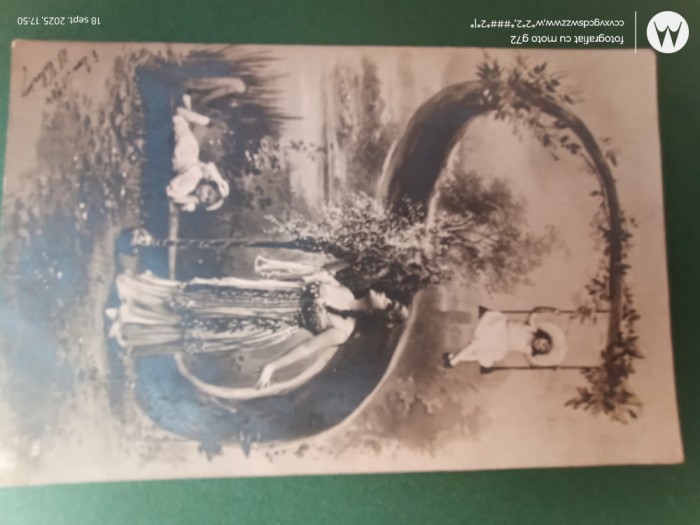 Felicitare Regalitate Romania , stampila JASSI .CARTE POSTALA interesanta , ,