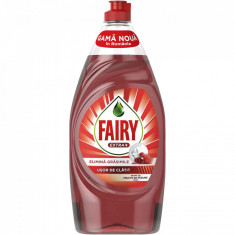 Detergent de vase Fairy Extra+ Fructe de padure rosii 900 ml foto