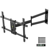 Suport TV Perete Cu Brat Lung Full Motion 32&ndash;75 Inch Compatibil VESA 600x400 45 Kg