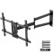 Suport TV Perete Cu Brat Lung Full Motion 32&ndash;75 Inch Compatibil VESA 600x400 45 Kg