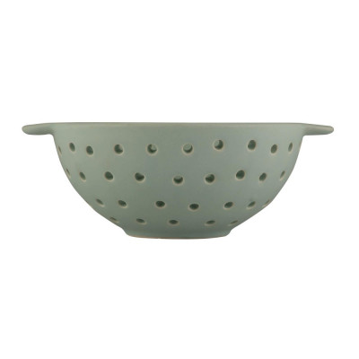 Strecuratoare cu manere J-Line, 17x8 cm (Dxh), ceramica, rotunda, Verde menta foto