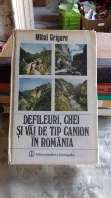 DEFILEURI, CHEI SI VAI DE TIP CANION IN ROMANIA - MIHAI GRIGORE foto