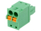 Regletă de Conexiuni Deconectabilă 3,81mm 2 Piste Drept Mufă