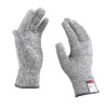 Manusi Protectie Anti-Taiere Gri M, Spandex HPPE, Manseta Elastica, Universal
