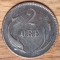 R08 Danemarca - raritate - moneda de colectie 2 ore 1881 bronz - delfin - superba !
