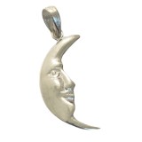 Pandantiv, jolie silver, argint 925, model semiluna, 1.2 g, 26x10 mm