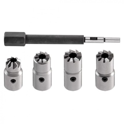 Set freze pentru curatat si reconditionat scaun injectoare motor diesel (seat cutter set) 11-218 foto