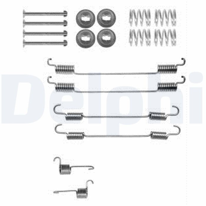 DELPHI LY1378 Set accesorii, sabot de frana