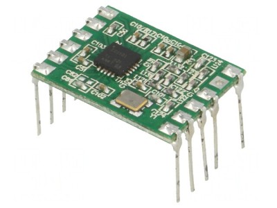 Modul RF 868MHz SPI 1,8-3,6V THT 21,5x15,6mm foto