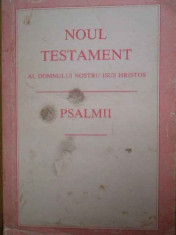 Noul Testament Al Domnului Nostru Isus Hristoe Psalmii - Necunoscut ,304159 foto