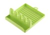 Spumieră pentru ustensile de bucătărie, silicon, verde, 14.3x12.7x5 cm, Oem