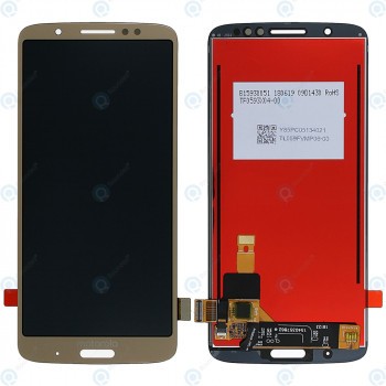 Motorola Moto G6 Plus (XT1926) Modul display LCD + Digitizer gold foto