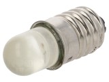Lampă LED E10 Galbenă 230V 250-300mcd