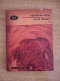 Myh 410f - BPT 1140,1141 - Hippolyte Taine - Studii literare - 2 volume - ed1983