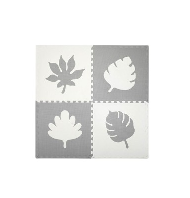 Covoras de joaca puzzle 120x120 cm Momi, Feli - Grey foto