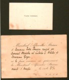 Take Ionescu, Carte de vizita si Invitatie lui Octavian goga, in anul 1920