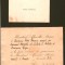 Take Ionescu, Carte de vizita si Invitatie lui Octavian goga, in anul 1920