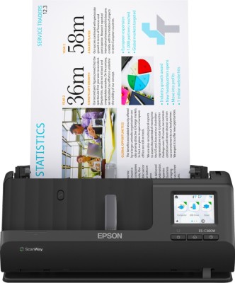 EPSON ES-C380W A4 Compact Network Sheetfed Scanner, PC-FREE scan, Rezolutie foto